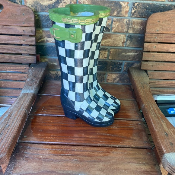 Rain boot WELLIES planter/vase - Picture 2 of 2